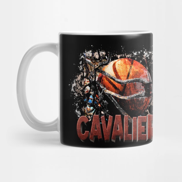 Classic Sports Cavaliers Proud Name Basketball by Irwin Bradtke